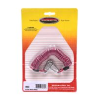 Roadmaster 96-Inch Coiled Safety Cable, Red