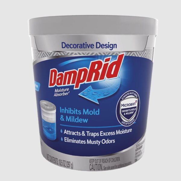 DampRid RV Moisture Absorber, 10.5 oz Refillable Tub