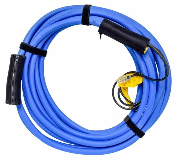 Valterra Heated Fresh Water Hose, 50 Feet, 1/2" Diameter, Blue