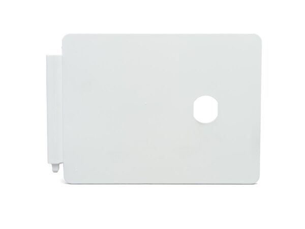 B&B Molders Electrical Cord Hatch, Polar White, 6-1/4 x 5 Inch