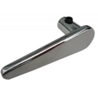 JR Products Entry Door Handle, Interior T- and L-Handle, Silver