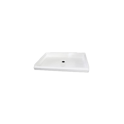 Specialty Recreation Rectangular Shower Pan, 24 x 32 Inch, White