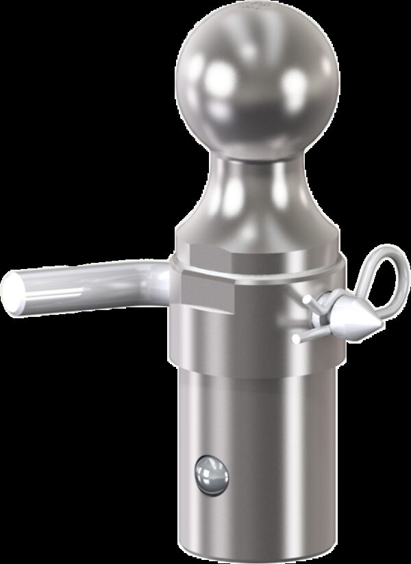 PullRite Gooseneck Hitch Ball, 2-5/16-Inch, 30,000 lb, Nickel-Plated