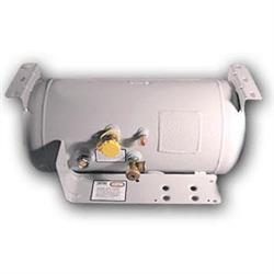 Manchester ASME Steel Propane Tank, 11.3 Gallon, Vertical or Horizontal, Gray