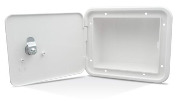 B&B Molders Electrical Cord Hatch Polar White