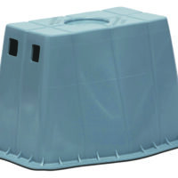 Stromberg Carlson RV Leveling Jack Foot Pad, Plastic, 3,500 lb, Set of 4