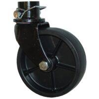 BAL RV Trailer Tongue Jack Caster, 6 Inch, 1000-Pound Jack