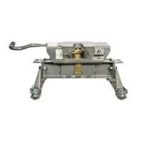 Husky Towing Fifth Wheel Hitch, 16,000 lbs GTW, Fixed Mount, Gray