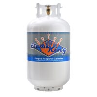 Flame King 30 lb Propane Tank with OPD Valve, White
