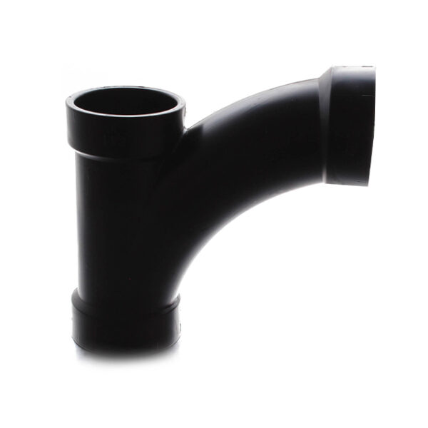 LaSalle Bristol 3 Inch Long Turn Wye, Black
