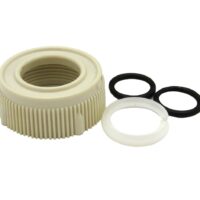 Dura Faucet Spout Nut Kit, Bisque Parchment