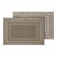 Faulkner Patio Mat, 12 x 9 Feet, Beige Vineyard