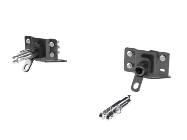 Blue Ox Vehicle Baseplate Black, Single Lug