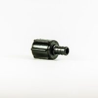 Elkhart Fresh Water Coupling, 1/2 inch, Hose Barb to Compression, Black