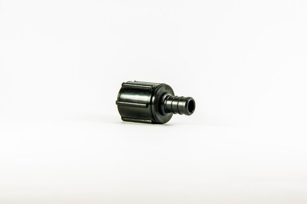 Elkhart Fresh Water Coupling, 1/2 inch, Hose Barb to Compression, Black