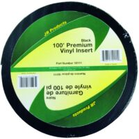 JR Products Trim Insert 1 Inch by 100 Feet, Black