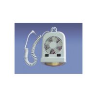 Creative Products Portable Tent Fan, 12V, 2-Speed, with Light