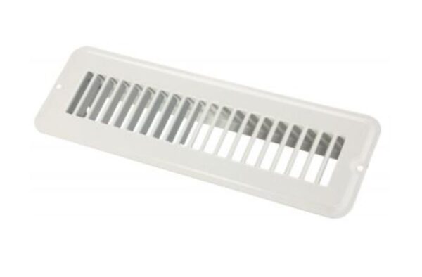 JR Products Heating/Cooling Register 11-1/2x3-3/4 Inch, White