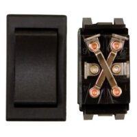 Valterra 4-Pin Slide Out Switch, 125V/10A, Black