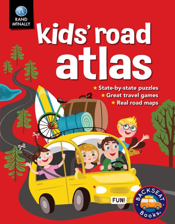 Rand McNally Kids Road Atlas, 80 Pages
