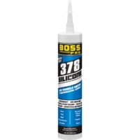 Accumetric Silicone Caulk Sealant, 10 Ounce Cartridge, Black