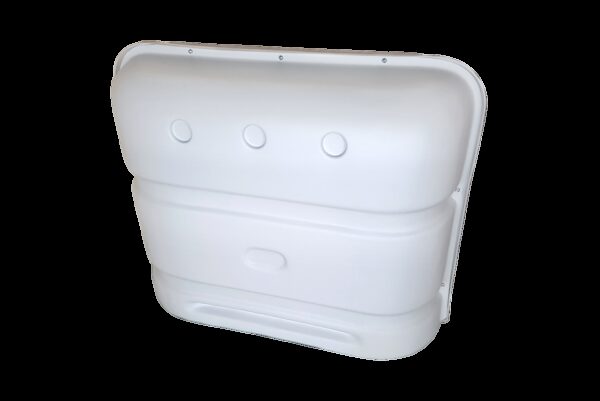Icon Propane Tank Cover, Dual 20/30 lb, White, Polyethylene