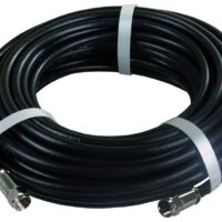 JR Products RG-6 Coax Cable, 50 Feet, Female F-Connector