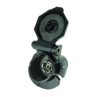 Husky Towing 7-Blade Trailer Connector, Vehicle End, Black