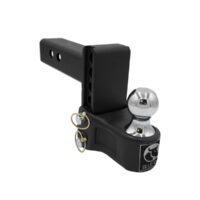 Blue Ox Adjustable Ball Mount, 2" Receiver, 10,000 lb GTW, 4" Drop
