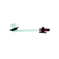 AP Products Hehr Exit Window Latch, 10 in, White/Black