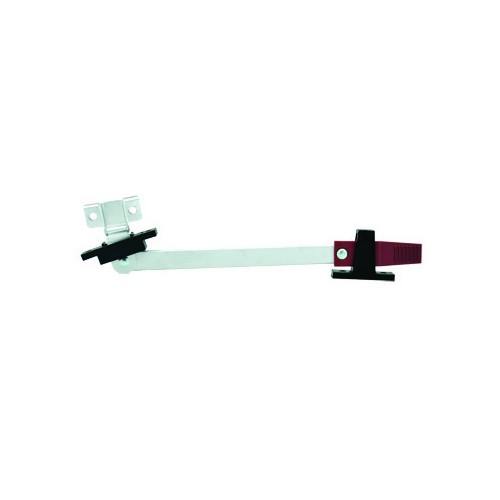 AP Products Hehr Exit Window Latch, 10 in, White/Black