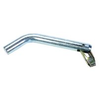 JR Products Bent Hitch Pin, 5/8 Inch, 2-5/8 Inch, Chrome-Plated