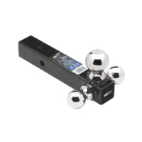Tow Ready Triple Ball Mount, 2-Inch Receiver, Black Powder Coat