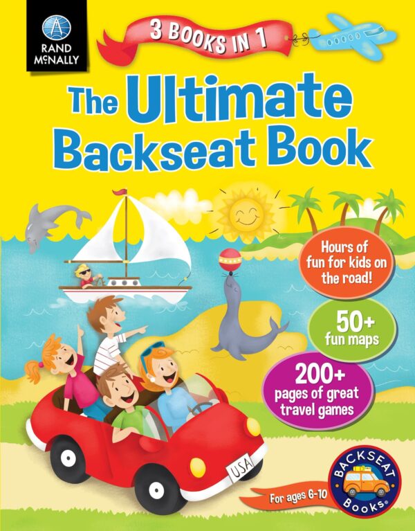 Rand McNally Ultimate Backseat Kids Activity Book