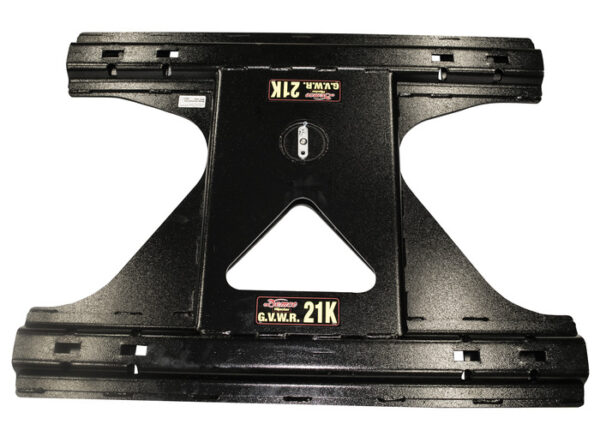 Demco Fifth Wheel Hitch Rail Adapter for Chevy and GMC, Black
