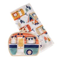 Lippert RV Kitchen Towel & Potholder Set, Beige