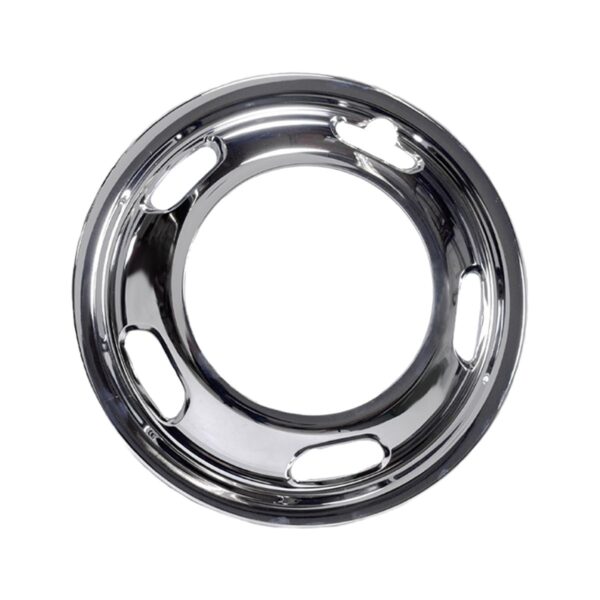 Coast to Coast Wheel Simulator, 17 Inch, Chrome-Plated, Dual Rear, Set of 2