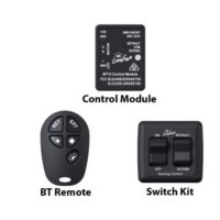 Carefree 12-Volt Motorized Awning Upgrade Kit, Bluetooth Wireless Remote, Black