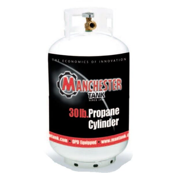 Manchester Tank 30 lb Propane Tank, White