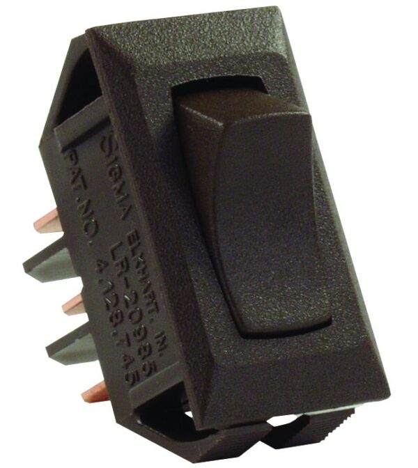 JR Products Constant Switch, On-On, 16 Amp, Brown