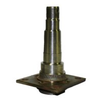AP Products Spindle, Lifted, 2.38" Rise, 2800-3500 lb Axles, Black