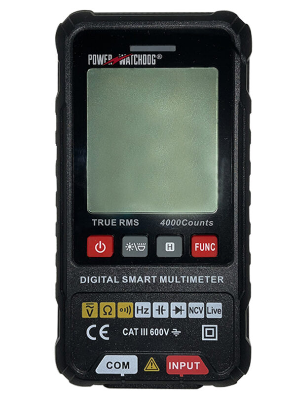Hughes Autoformers Digital Multimeter, 4-600 Volt