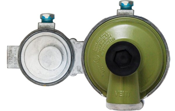 Marshall Excelsior Low Pressure 2-Stage Propane Regulator, Horizontal, RV Approved, 225,000 BTU