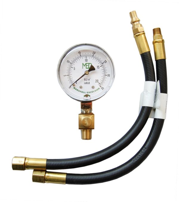 Marshall Excelsior Propane Pressure Test Kit, 0–35 Inch Water Column