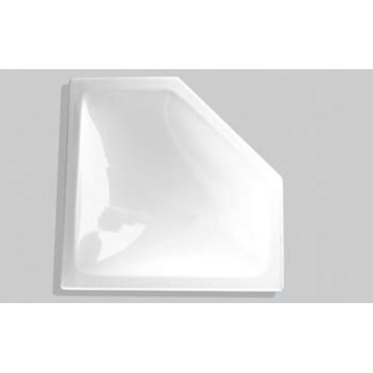 Specialty Recreation Neo-Angle Skylight, 20 x 8 in., White