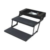 Lippert Tread Lite Power Entry Step, 2 Steps, 24 Inch, LED Lit