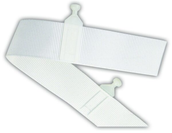JR Products Window Curtain Glider Tape, Type C, 72 inch, White