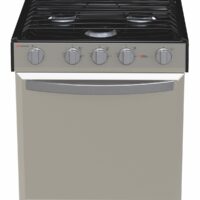 Suburban Propane Range, 3-Burner, 21-9/16 Inch, 9,000 and 6,500 BTU, Piezo Ignition