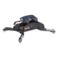 CURT A20 Fifth Wheel Trailer Hitch, 20,000 lbs GTW, Ram, Black Powder Coated