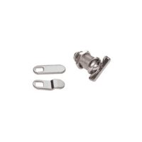 RV Designer Compartment Lock Cylinder, 7/8 Inch, Chrome Plated